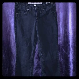 NWOT Nine West Black Vintage America Jeans Sz 2/25